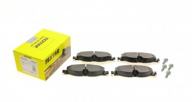 Купить 2568303 TEXTAR Тормозные колодки передние Caddy (1.0, 1.2, 1.4, 1.6, 2.0) подготовлено для датчика износа колодок