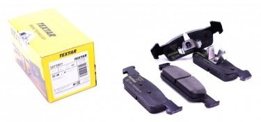 Купить 2573801 TEXTAR Тормозные колодки передние Sandero 2 (1.2 16V, 1.2 16V LPG, 1.6) без датчика износа