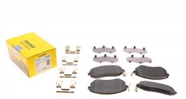 Купить 2576001 TEXTAR Тормозные колодки передние Аутбек (3, 4) (2.0, 2.5) с звуковым предупреждением износа