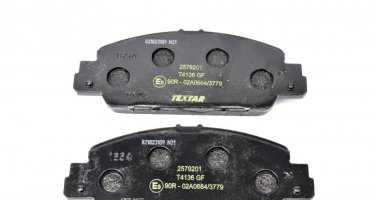 Гальмівна колодка 2579201 TEXTAR – с звуковым предупреждением износа фото 4