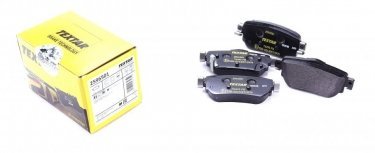 Купить 2596501 TEXTAR Тормозные колодки  Renault с звуковым предупреждением износа