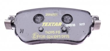 Тормозная колодка 2596501 TEXTAR – с звуковым предупреждением износа фото 3