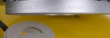 Тормозной диск 92106803 TEXTAR фото 5