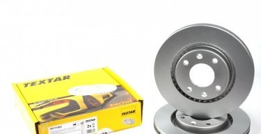 Купить 92111503 TEXTAR Тормозные диски Пежо 307 (1.4, 1.6, 2.0)