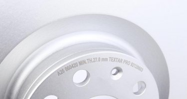 Тормозной диск 92120603 TEXTAR фото 2