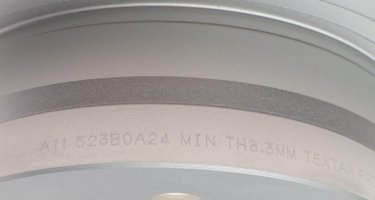 Гальмівний диск 92163303 TEXTAR фото 4