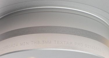 Гальмівний диск 92163303 TEXTAR фото 5