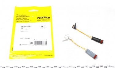 Купити 98029400 TEXTAR Датчик зносу гальмівних колодок Мерседес 211 (3.0, 3.2, 3.5, 4.0, 5.0)