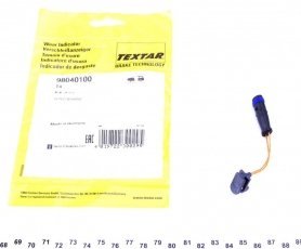 Купить 98040100 TEXTAR Датчик износа тормозных колодок Мерседес 220 (S 430 4-matic, S 500 4-matic)