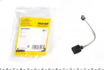 Купить 98050800 TEXTAR Датчик износа тормозных колодок Kodiaq (1.4 TSI, 2.0 TDI, 2.0 TSI)