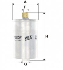Купить WF8028 WIX Filtron Топливный фильтр (накручиваемый) Ауди 80 (1.6, 1.8, 2.0, 2.1)