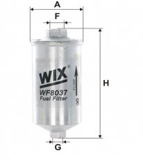 Купить WF8037 WIX Filtron Топливный фильтр (накручиваемый) Дукато 290 (2.0, 2.0 Panorama)