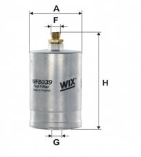 Купити WF8039 WIX Filtron Паливний фільтр  Мерседес 124 (2.0, 2.2, 3.0, 6.0)
