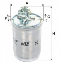 Купить WF8045 WIX Filtron Топливный фильтр  Ibiza (1.9 D, 1.9 SDI, 1.9 TD)