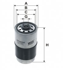 Купить WF8056 WIX Filtron Топливный фильтр (накручиваемый) Audi 100 (2.4 D, 2.5 TDI)
