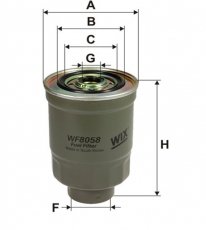 Купить WF8058 WIX Filtron Топливный фильтр Vitara