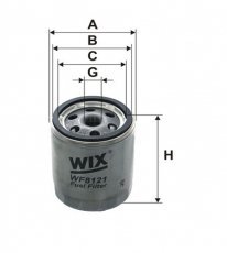 Купить WF8121 WIX Filtron Топливный фильтр (накручиваемый)