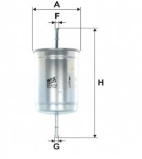 Купить WF8174 WIX Filtron Топливный фильтр (прямоточный) Вольво С60 1 (2.0, 2.3, 2.4)