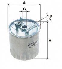 Купить WF8239 WIX Filtron Топливный фильтр  Sprinter (901, 902, 903, 904, 905) (2.1, 2.3, 2.7)