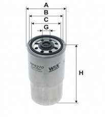 Купить WF8270 WIX Filtron Топливный фильтр (накручиваемый) BMW E34 (525 td, 525 tds)