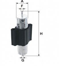 Купить WF8314 WIX Filtron Топливный фильтр (прямоточный) БМВ Е46 (2.0, 3.0)
