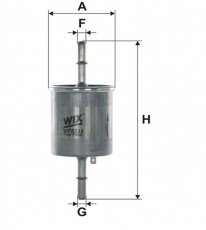 Топливный фильтр WF8333 WIX Filtron – (прямоточный) фото 1