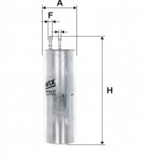 Топливный фильтр WF8437 WIX Filtron –  фото 1