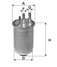 Фильтр топливный FORD TRANSIT 1.8 TDCI 06-13 (про-во WIX-FILTERS) WF8569 WIX Filtron –  фото 1