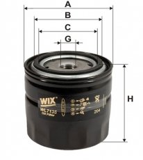 Купити WL7135 WIX Filtron Масляний фільтр (накручуваний) Фіоріно 1.3 D