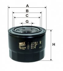 Купить WL7174 WIX Filtron Масляный фильтр  Camry 10 2.0 Turbo-D
