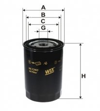 Купить WL7260 WIX Filtron Масляный фильтр (накручиваемый) Sharan 1.9 TDI