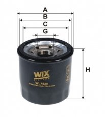 Купить WL7520 WIX Filtron Масляный фильтр  Ceed (1.0 T-GDI, 1.4 MPI)