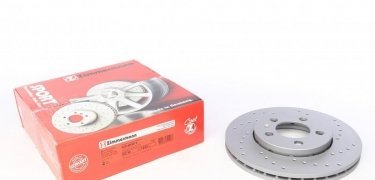 Купити 100.1233.52 Zimmermann Гальмівні диски Roomster (1.2, 1.4, 1.6, 1.9)