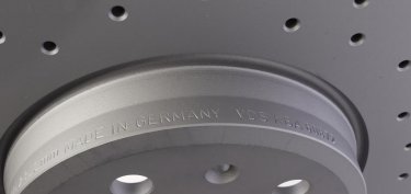 Гальмівний диск 100.3330.52 Zimmermann фото 3
