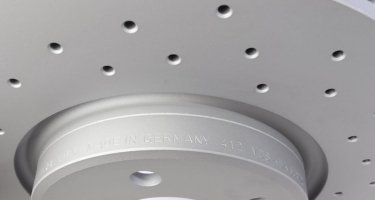 Гальмівний диск 100.3355.52 Zimmermann фото 2