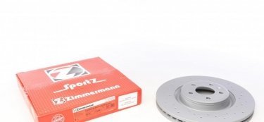 Купить 100.3356.52 Zimmermann Тормозные диски Audi Q5 (2.0, 3.0, 3.2)