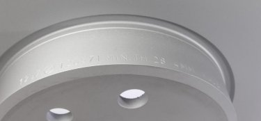 Гальмівний диск 150.1297.20 Zimmermann фото 4