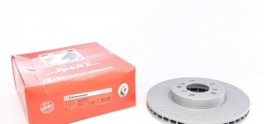 Купить 150.1298.52 Zimmermann Тормозные диски БМВ Х5 Е53 (3.0 d, 3.0 i, 4.4 i)