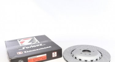 Тормозной диск 150.2909.70 Zimmermann фото 1