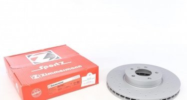 Купить 150.3447.52 Zimmermann Тормозные диски БМВ Х6 (Е71, Е72, Ф16) (xDrive 30 d, xDrive 35 i)