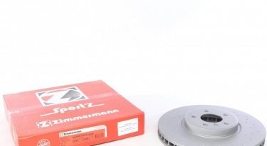 Купить 150.3449.52 Zimmermann Тормозные диски BMW X5 (E70, F15) (3.0, 4.4, 4.8)