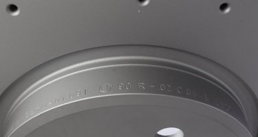 Гальмівний диск 150.3449.52 Zimmermann фото 3