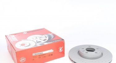 Купить 250.1347.52 Zimmermann Тормозные диски Transporter T4 (1.9, 2.0, 2.4, 2.5, 2.8)