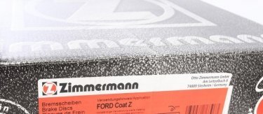 Тормозной диск 250.1376.20 Zimmermann фото 5