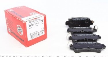 Купить 25540.145.1 Zimmermann Тормозные колодки  СХ-5 (2.0, 2.2, 2.5) с звуковым предупреждением износа