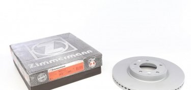 Купить 370.3083.20 Zimmermann Тормозные диски Mazda 6 GH (1.8, 2.0, 2.2, 2.5)