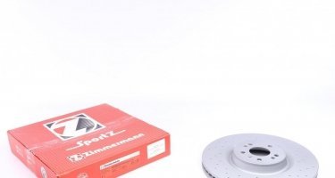 Купить 400.3670.52 Zimmermann Тормозные диски М Класс W164 ML 500 4-matic