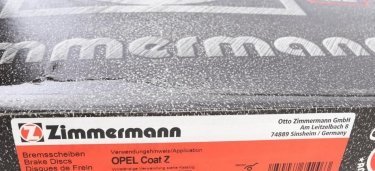 Тормозной диск 430.2616.20 Zimmermann фото 6