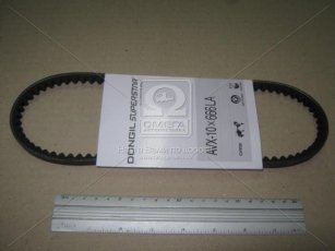 Ремінь клиновий AVX (виробництво DONGIL) 10X666 Dongil Rubber Belt (DRB) –  фото 2
