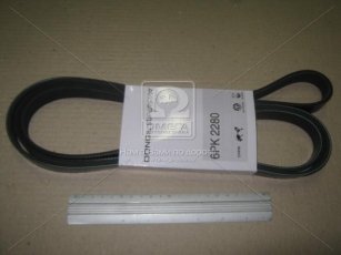 Ремень поликлин. (производство DONGIL) 6PK2280 Dongil Rubber Belt (DRB) –  фото 2